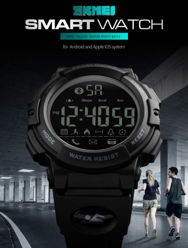 SKMEI Jam Tangan Olahraga Smartwatch Bluetooth - 1303